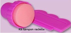 Kit Stamping Raclette et tampon sans marque